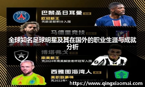 全球知名足球明星及其在国外的职业生涯与成就分析